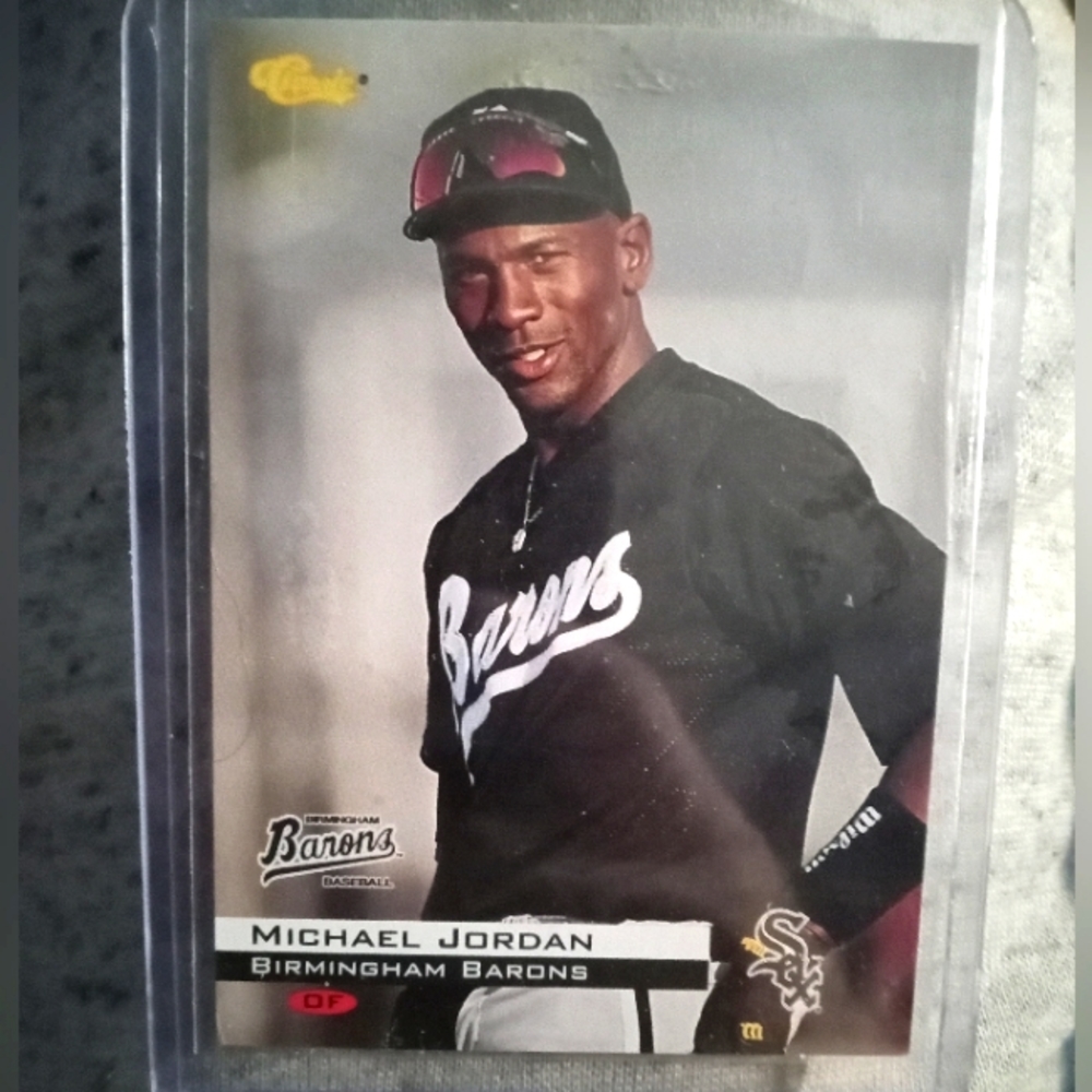 1994 Michael Jordan White Sox Baseball Spring Training Rookie Card Limited